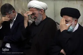 مجلس ترحیم آیت‌الله محمدعلی ناصری(ره) در مسجد ارگ