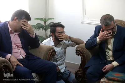 دیدار نمایندگان جامعه قرآنی با خانواده شهید مدافع حرم «مصطفی صدرزاده»
