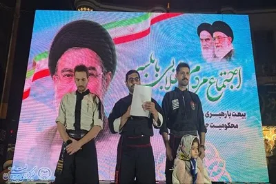 سی و یکمین شب اجتماع و راهپیمایی مردم بابلسر