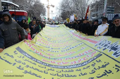 راهپیمایی یوم الله ۲۲ بهمن در تبریز