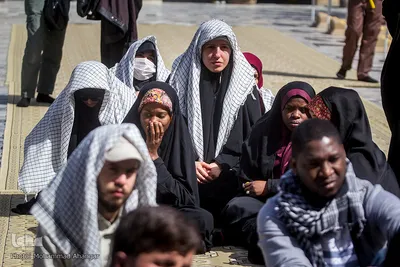 کاروان راهیان نور دانشجویان خارجی در مناطق عملیاتی خوزستان