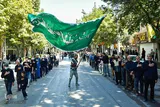 آیین پیاده‌روی دلدادگان اربعین حسینی در بجنورد
