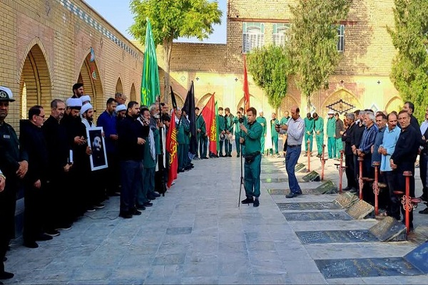 اعزام کاروان پیاده از لردگان برای شرکت در مراسم اربعین حسینی
