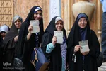 مرحله دوم انتخابات ریاست‌جمهوری در میدان نقش جهان اصفهان