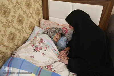 دیدار رییس جهاددانشگاهی با خانواده شهیدان مرتضی و قربان علی جابری