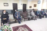 دیدار آیت‌الله غلامعلی صفایی‌بوشهری امام جمعه بوشهر با مدیرکل قرآن، عترت و نماز وزارت آموزش و پرورش