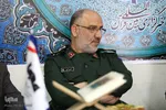 حضور سردار محسن کریمی فرمانده سپاه روح‌الله در ایکنای مرکزی
