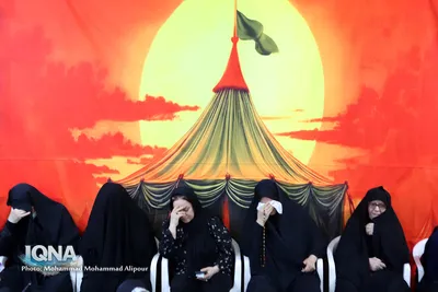 مراسم روز اربعین در حسینیه شهید آل مبارک اهواز عکاس محمد محمدعلی پور