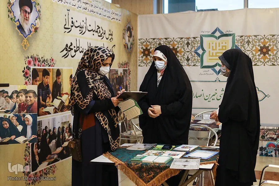 تربیت قرآنی کودکان با طرح ملی «آیات رویش» در نمایشگاه شمیم وحی