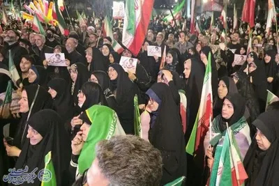 سی و یکمین شب اجتماع و راهپیمایی مردم بابلسر