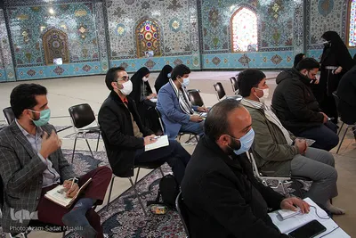 نشست خبری اعلام فعالیت های شهرستانهای میبد و اردکان درکنگره چهار هزار شهید استان یزد