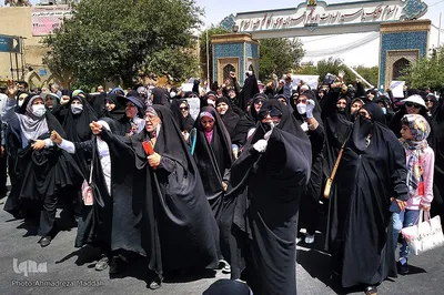 تجمع حامیان «حیا، غیرت و حجاب» در شیراز