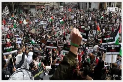 Jerin Gwano Mafi Girma A Landan Domin Nuna Goyon Baya Ga Al'ummar Falastinu