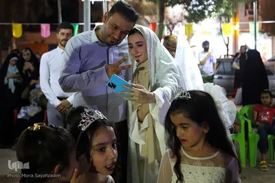 جشن ازدواج چهار زوج اهوازی