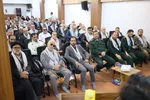 آیت‌الله محمدباقر محمدی لائینی در دیدار اعضای ستاد بزرگداشت هفته دفاع مقدس و جمعی از پیشکسوتان جهاد و مقاومت