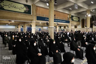 دیدار معلمان با رهبر انقلاب