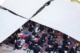 مراسم پرفیض دعای عرفه در تخت فولاد اصفهان 