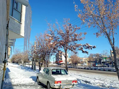 طبیعت زمستانی و روزهای سرد شهرستان اهر