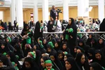 مراسم شیرخوارگان حسینی در حرم مطهر شاهچراغ(ع)