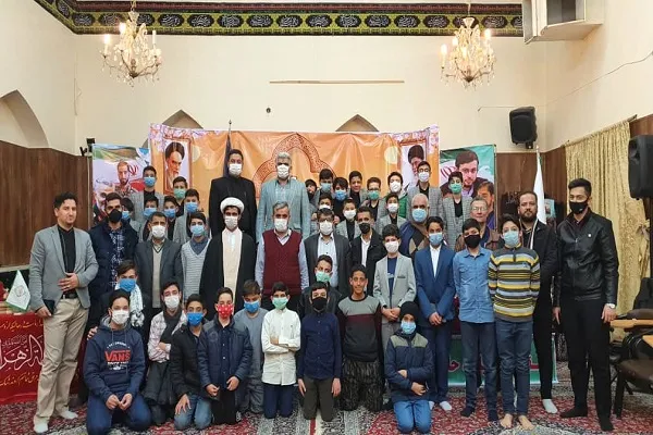 برگزاری محفل انس با قرآن در حسینیه نخودبریزهای مشهد