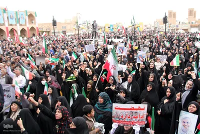 راهپیمایی ۲۲ بهمن در یزد