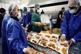 توزیع ۵۰ هزار وعده غذای گرم در خراسان‌شمالی