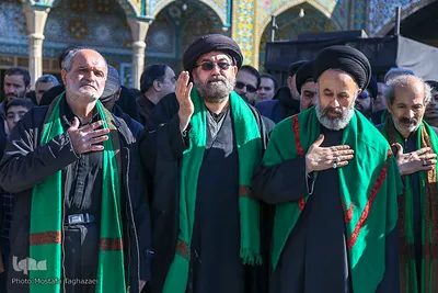 عزاداری شهادت حضرت زهرا(س) در حرم حضرت معصومه(س)