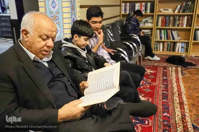 مراسم جزء خوانی قرآن در اهر