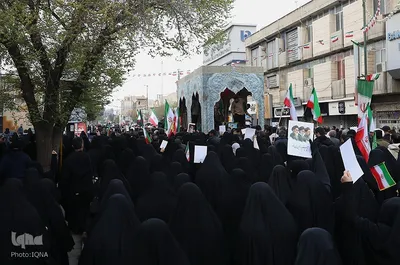 تشییع پیکر شهید سیداسماعیل خطیب در قم