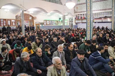 مراسم گرامیداشت سالروز شهادت سردار دلها حاج قاسم سلیمانی در شهرستان اهر