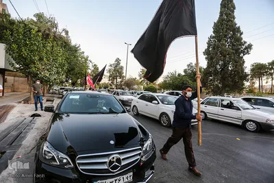 علم گردانی در شیراز‎