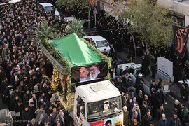 مراسم تشییع پیکر شهید محمد عبداللهی

