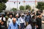 تشییع پیکر شهید «حسین سامی‌مقام» در اصفهان