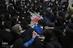مراسم وداع با شهید گمنام در شیراز