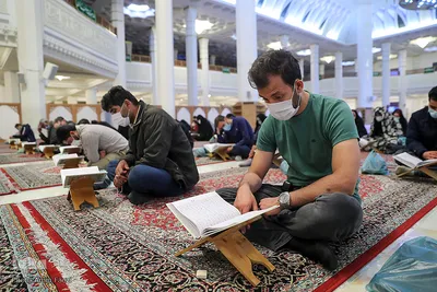 محفل انس با قرآن در حرم شاهچراغ(ع)