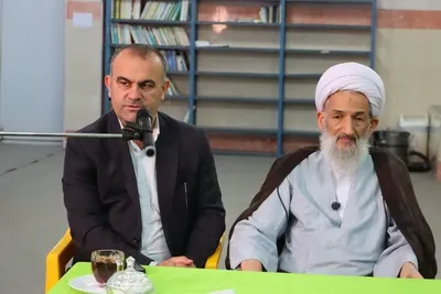 گزارش تصویری آیت الله محمدباقر محمدی لائینی در بازدید از مدرسه اشراق بابل