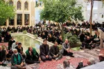 عزاداری سنتی در بیت شهید آیت الله صدوقی در یزد‎‎