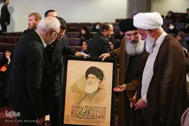 مراسم نخستین سالگرد رحلت علامه آیت الله فاطمی نیا
