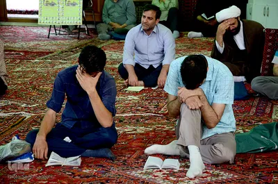 مراسم پرفیض دعای ندبه در مهدیه تبریز