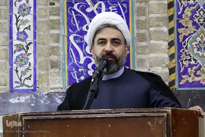 نماز عید فطر در مسجد روضه محمدیه یزد