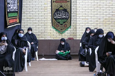 مراسم عزاداری هیئت بسیج رسانه فارس