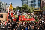 مراسم تشییع پیکر مطهر سردار شهید اسکندری در روز عاشورای حسینی‎‎