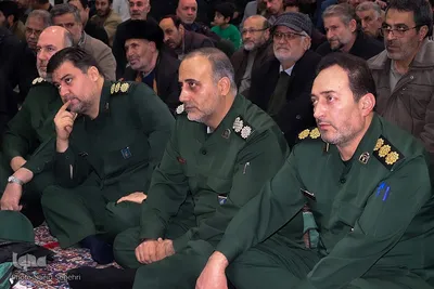 مراسم سومین سالگرد شهادت سپهبد قاسم سلیمانی درحسینیه حضرت ابالفضل (ع) ملایر