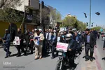 راهپیمایی مردم اصفهان در محکومیت جنایت صهیونیست‌ها در بیمارستان الشفا