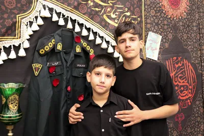 وداع ملایری‌ها با شهید علیرضا فتحی