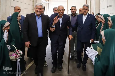 آیین نکوداشت خیّر ملی مدرسه ساز مردانی آذر‎
