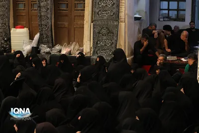 بزم روضه روز ۲۸صفر در منزل مرحوم محمدباقر روحانی
