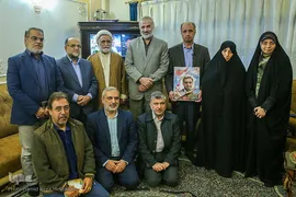 دیدار جامعه قرآنی با خانواده شهیدان محمد صالحه و زهرا حسنی سعدی