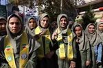 راهپیمایی روز ۱۳ آبان در شهرستان اهر