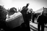 تجمع سوگواران امام خامنه‌ای در میدان امام اصفهان